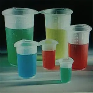 5 шт./компл. лабораторный школьный обучающий пластиковый набор пробирок 5 Градуированные полипропиленовые стаканы 5 размеров 50 мл, 100 мл, 250 мл, 500 мл, 1000 мл