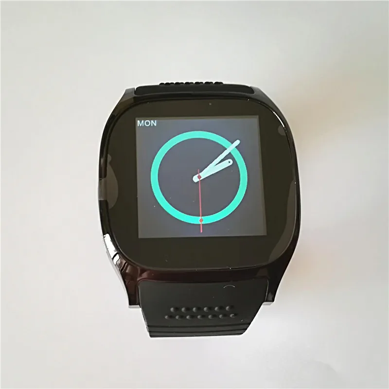 T8 Bluetooth Смарт часы с камерой музыкальный плеер Facebook Whatsapp Синхронизация SMS Smartwatch поддержка SIM TF карта для Android PK DZ09