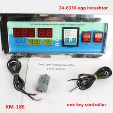 full automatic egg incubator temperature humidity controller egg incubator digital controller for sale XM-18E