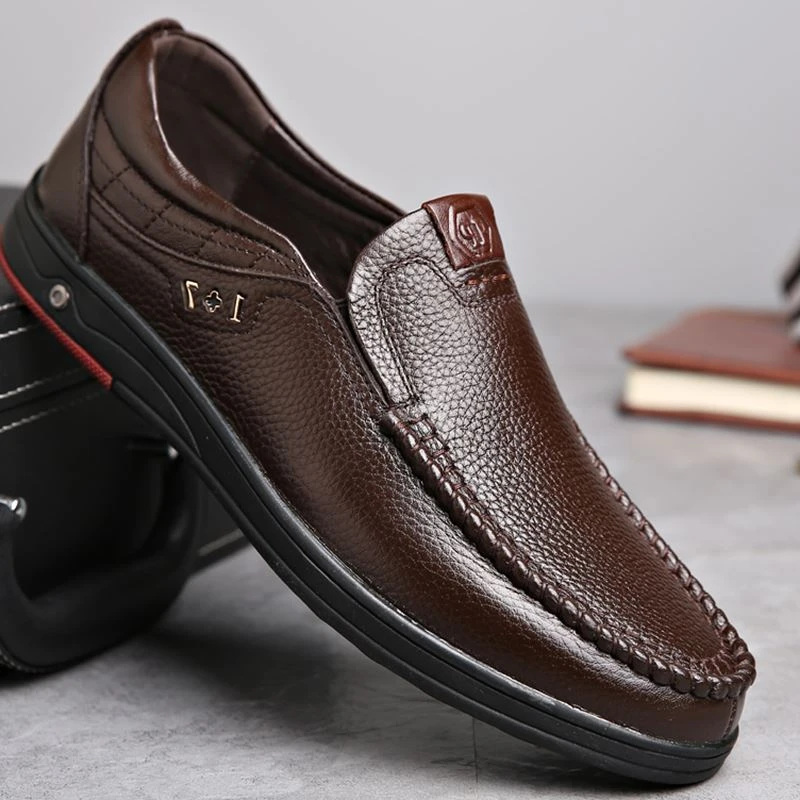 casual leather shoes for men
