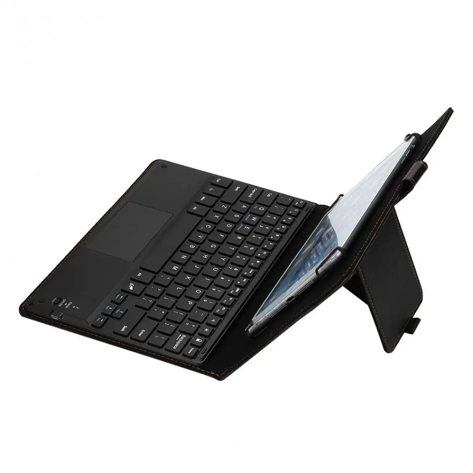 Универсальный 100-часовой рабочий сенсорная панель, Bluetooth клавиатура с Защитный чехол для 9,7-10in планшетный ПК