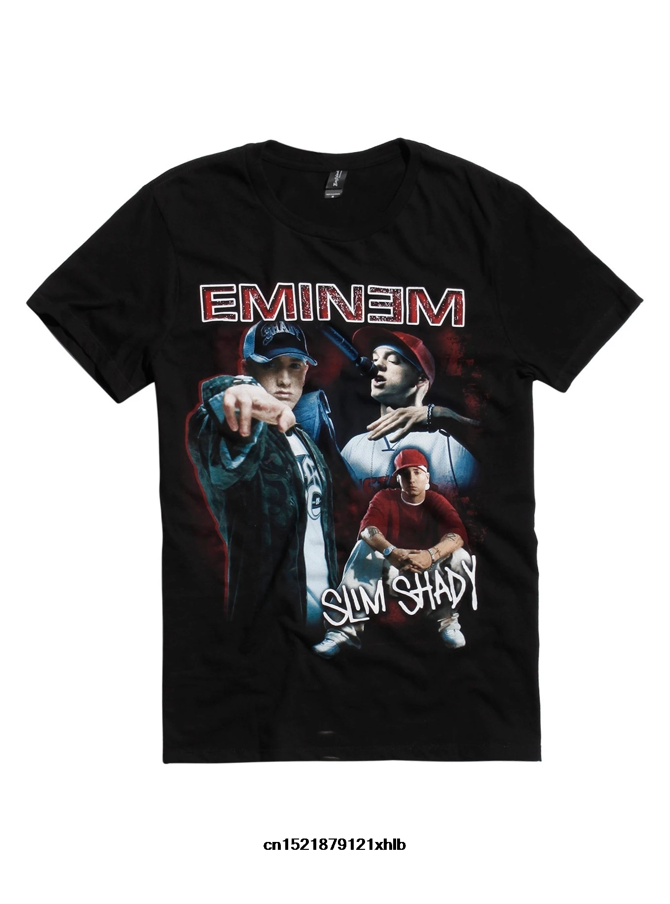Gildan Men T shirt Fashion EMINEM SLIM SHADY POINTING Punk fortnite funny t-shirt novelty tshirt women | Мужская одежда
