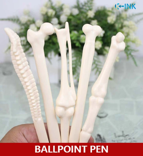 

20pcs/ lot , Creative bone ballpoint pen , novelty bone ball point pen for Halloween , medical pen