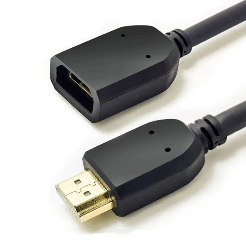 

High Quality 10cm HDMI Male to HDMI Female Extension Cable Gold Plated HDMI Female to Male Extension Cable For LCD HDTV 1080P