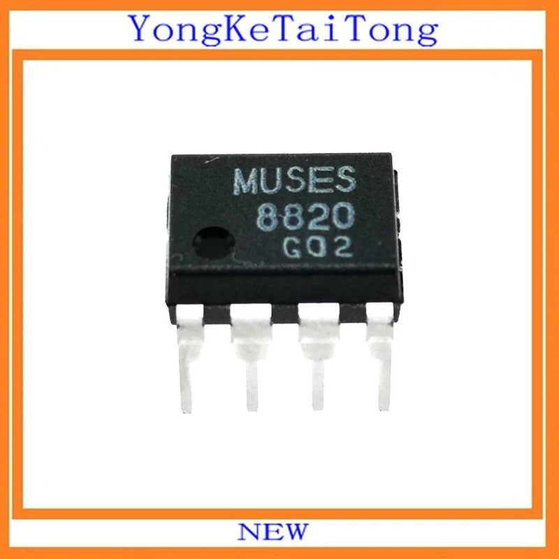 

1PCS 8820 8920 MUSES8820 MUSES8920 High Quality Audio Input Dual Operational Amplifier MUSES DIP8