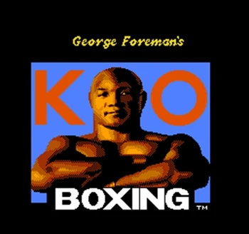 

George Foreman's KO Boxing Region Free 8 Bit Game Card For 72 Pin Video Game Player