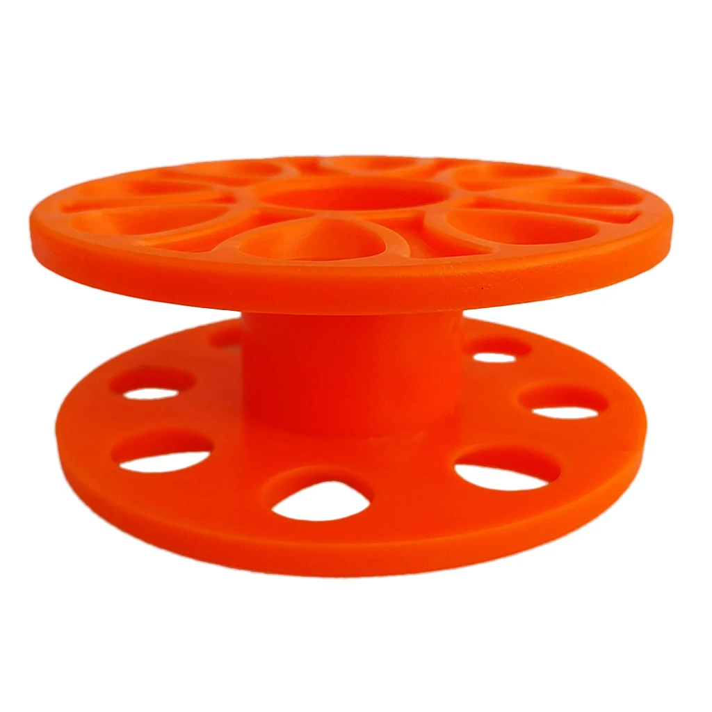 3Pcs/Lot Plastic Compact Scuba Diving Finger Tech Spool Wreck Dive Reel Underwater Snorkeling Guide Line Blank Spool
