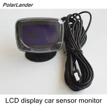 PolarLander Car Parking Sensor LCD Display 12V for all cars Reverse Assistance Backup Radar Monitor System new arrival