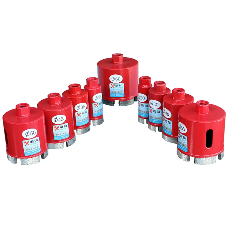 MX Diamond Drill Cutter Saw Core Drill Bit M10 Angle Grinder Hole Opener For Marble Granite Brick Tile Ceramic Concrete Drilling