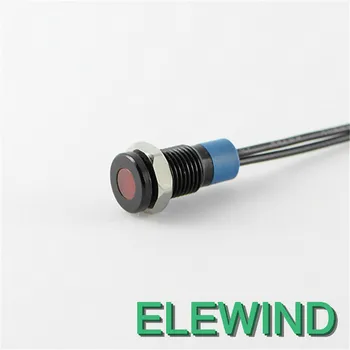 

8mm Black waterproof LED Indicator (PM08-D/X/R/12V/A)