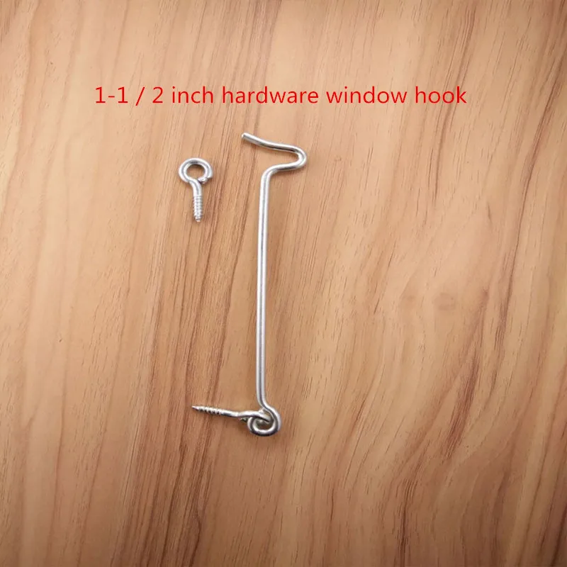 Freies verschiffen 1,5 zoll Hardware tür fenster fenster haken/mit schafe augen/schafe ringschraube/fenster klammer