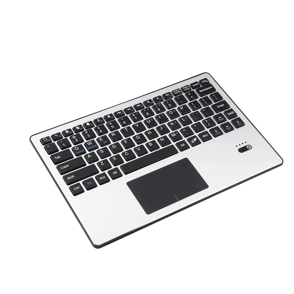 Deepfox Складная Bluetooth клавиатура перезаряжаемая подставка функциональная клавиатура для менее 10,1 дюймов iPad планшет