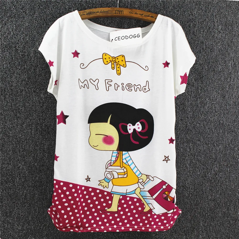 

CEODOGG Anchor Tees Women T shirt Cotton Basic T-shirt Women Casual O-neck Female T Shirts For Women Short Sleeve Female Tops