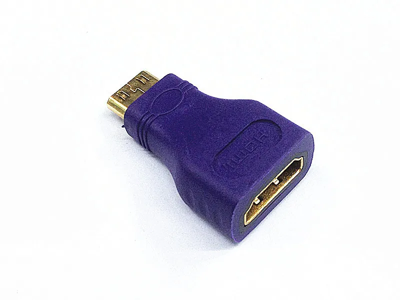 Mini HDMI мужчина к HDMI Женский адаптер конвертер адаптеры разъем