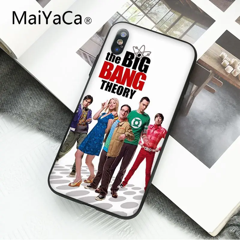 Чехол для телефона MaiYaCa The Big Bang Theory, для iphone 11 Pro, 11Pro Max 8, 7, 6, 6S Plus, X, XS, MAX, 5, 5S, SE, XR