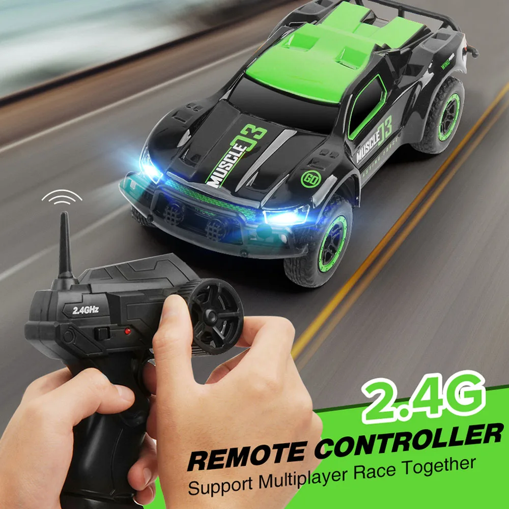 1/43 Mini Remote Controll Car Toy RC Pioneer High Speed 25 KM/H Truck 4CH Radio Controlled Machine Toys For Children Xmas Gift
