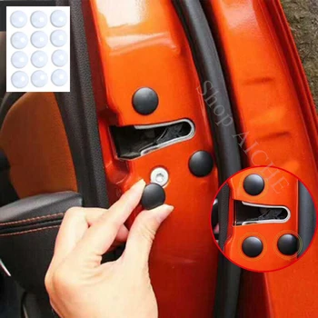 

12 pc Car Door Lock Screw Protector Cover Accessories For Isuzu rodeo trooper npr dmax d max accessories