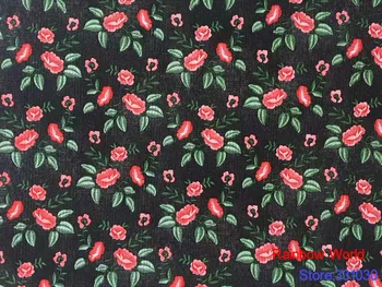 

High Quality flower pattern Faux PU Leather fabric for DIY sewing sofa table shoes bags bed material(1 yard)
