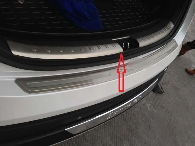 

Rear Cargo Floor Trim Sill Plate Cover fit for Hyundai Santa Fe sport 2013