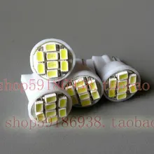 500 шт./лот белый T10 194 168 192 W5W 1206smd 8 SMD супер яркий Авто ВОДИТЬ автомобиль освещения клин
