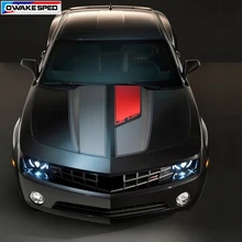 Гоночные спортивные полосы креативный капот хвост наклейка автомобиля Стайлинг Виниловая наклейка для Chevrolet Camaro RS LS SS LT Авто украшения кузова наклейки