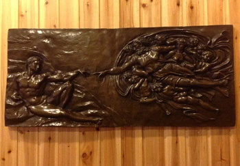 

Art Deco Sculpture Genesis Relief Bronze Statue
