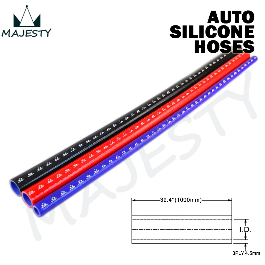 

1Pcsx 0.75" / 19mm ID Straight Silicone Coolant Hose Pipe Tube L=1000mm / 1m