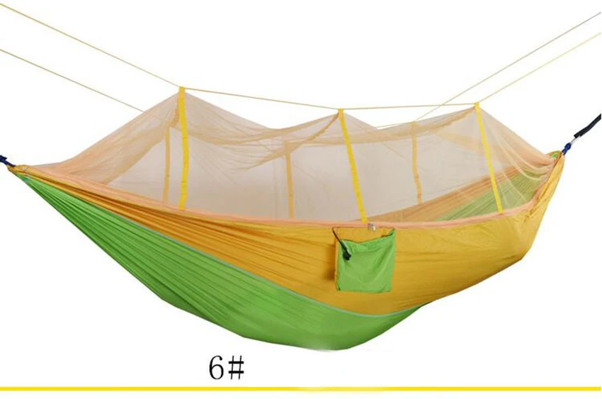 1-2 человека уличная москитная сетка парашют гамак кемпинг подвесная кровать качели портативный двойной кресло-гамак