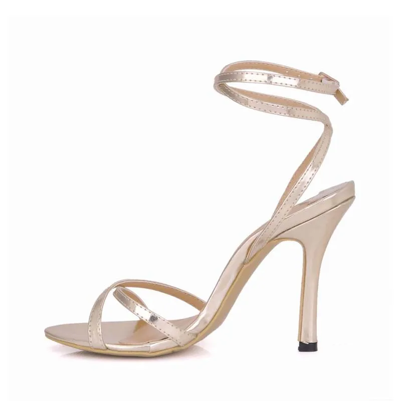 

New 2017 Summer Shoes Woman Sandals Women Sexy High Heels Zapatos Mujer Sapato Tenis Feminino Ladies Party Dress Shoes Big Size