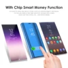 Funda de cuero con espejo inteligente para Huawei Honor 8 S 8X 8C 8X 7C 7A Pro 10 P20 P30 Lite y9 Y5 2022 Y6 Y7 primer 2022 KSE-LX9 caso ► Foto 3/6