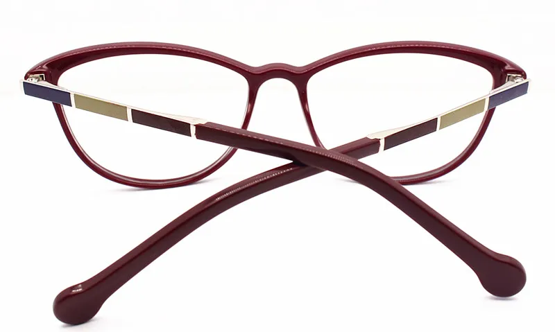 Новые TR90 рецепт женские очки рамка для женщин Кошачий глаз Металл модные брендовые Дизайнерские высокого качества очки Винтаж