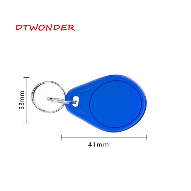 DTWONDER UID IC rfid метки 13,56 МГц записываемые 0 секций брелоки для системы контроля доступа кардридер DTUID IC метки