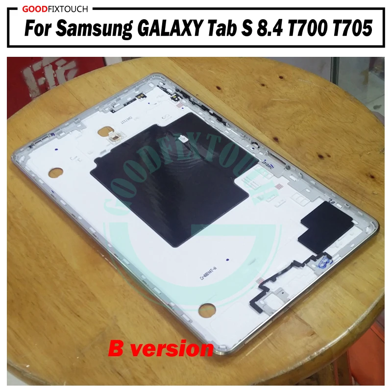 Высокое качество для samsung GALAXY Tab S 8,4 T700 T705 задняя крышка батарейного отсека задняя крышка Корпус Замена Дверей