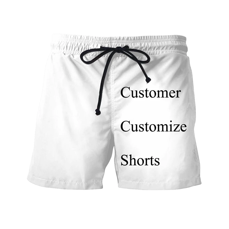 YOJULY заказчик настроить 3d печатных шорты унисекс DIY ваши модные повседневные короткие брюки шорты для плавания Размер S-7XL Прямая доставка
