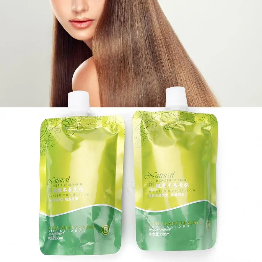 2pcs Hair Relaxer Straight Hair Softener Cream Straightening Suave