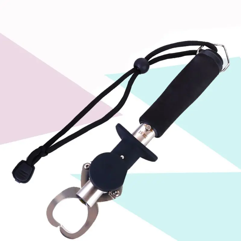 

Fish Gripper Stainless Steel Multi-Function Tape Measure Tackle Control With Lip Grabber