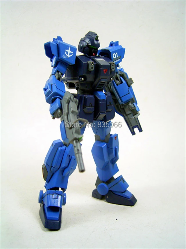 Фигурки японского аниме Gundam 1/144 HGUC 080 Blue Destiny I робот экшн фигурки пластиковые