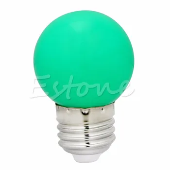 

1W E27 mini LED Golf Ball Bulb Globe Light in Blue, Red, Green, Yellow,White