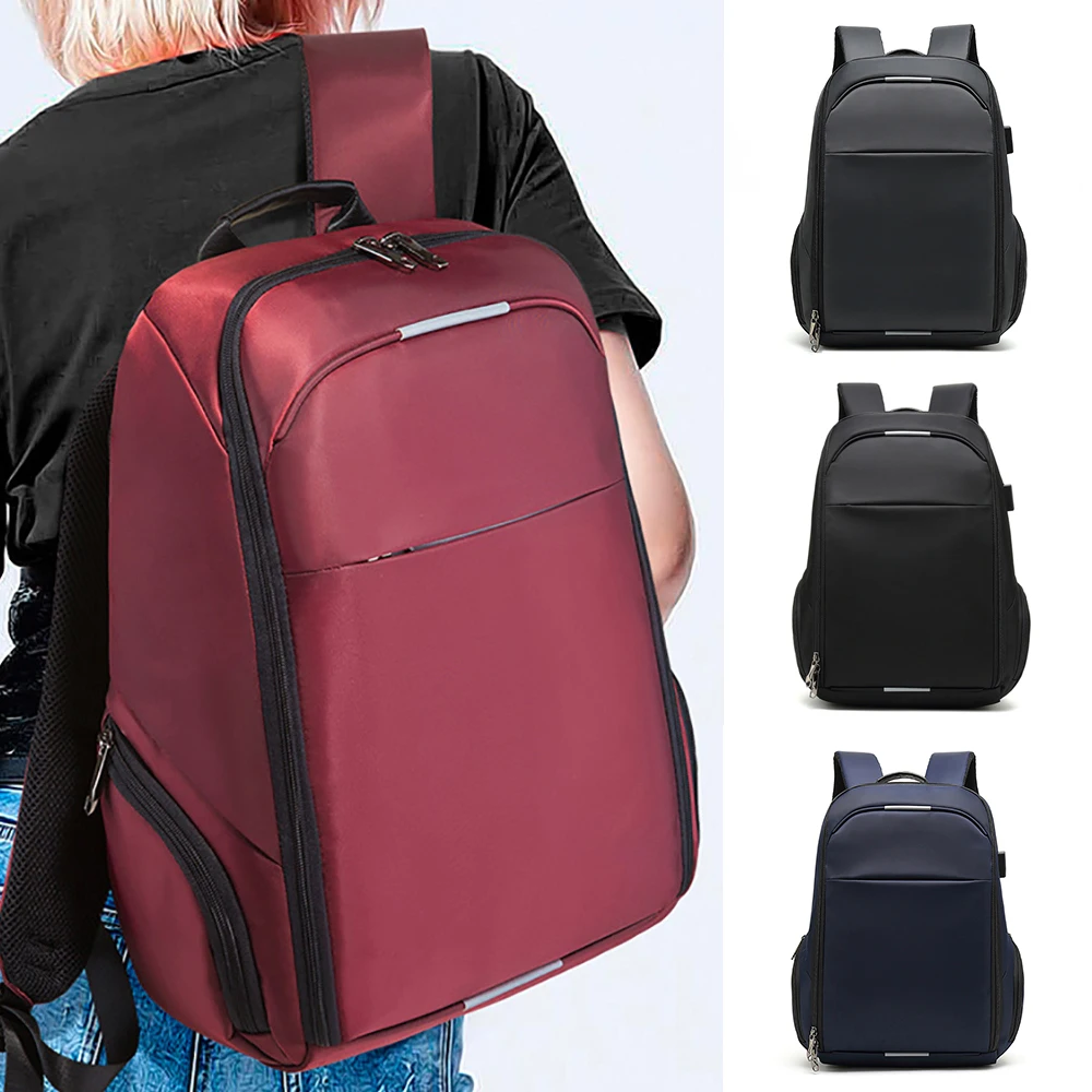 

Fashion Large Oxford School Backpack Bag For College Students Simple Design Men Casual Daypacks mochila male Waterproof Bags