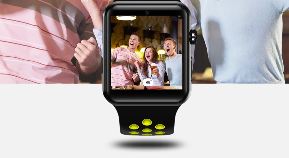 XGODY DM09 плюс Bluetooth SIM смарт-браслет для женщин и мужчин фитнес-часы для подключения Android IOS фронтальная камера Bluetooth, умные часы