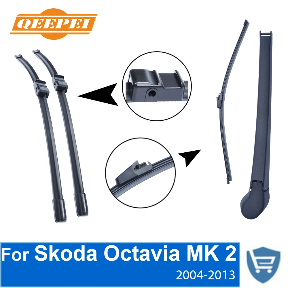 Prix pour QEEPEI Avant et Arrière Lame D'essuie-Glace Bras Pour Skoda Octavia MK 2 (1Z) 2004-2013 portes immobiliers Haute qualité Naturel Caoutchouc Pare-Brise Prix pour QEEPEI Avant et Arrière Lame D'essuie-Glace Bras Pour Skoda Octavia MK 2 (1Z) 2004-2013 portes immobiliers Haute qualité Naturel Caoutchouc Pare-Brise