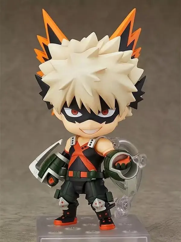 Huong аниме 10 см Nendoroid мой герой Академии Bakugou Katsuki #705 Izuku Midoriya #686 ПВХ фигурку Модель игрушка коллекционная