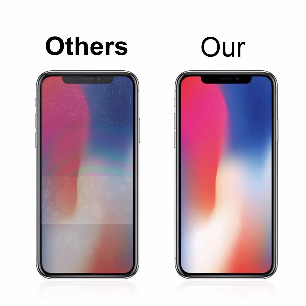 Закаленное стекло для iphone X XS 11 Pro Max XR 7 8 Защита экрана SE 2020 защитное на 6s Plus