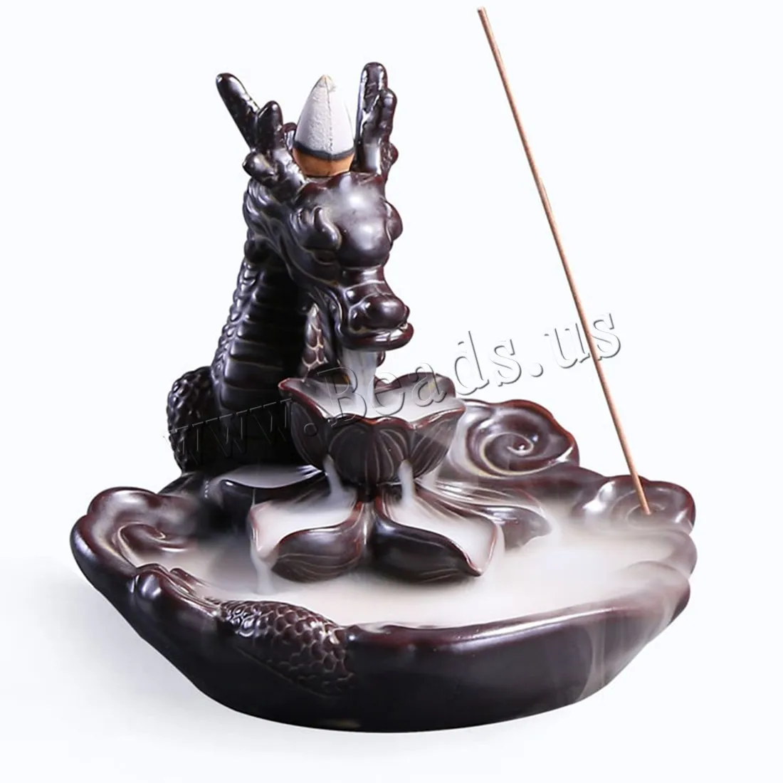 

Traditional Chinese Dragon Incense Burner Smoke Waterfall Backflow Incense Burner Censer Use In Home Office Teahouse