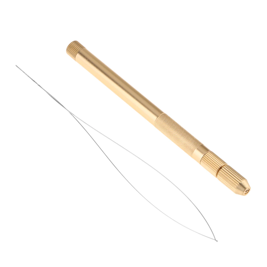 Ventilating Latch Pulling Hook Needles + Holder Kit for DIY Lace Wig Hair Extension, Micro Rings Beads Link Threader Ventilating Latch Pulling Hook Needles + Holder Kit for DIY Lace Wig Hair Extension, Micro Rings Beads Link Threader