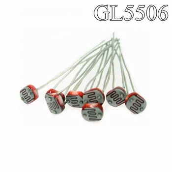 

HAILANGNIAO 1000pcs Photo Light Sensitive Resistor Photoresistor Optoresistor 5mm GL5549 GL5539 GL5537 GL5528 GL5516 GL5506
