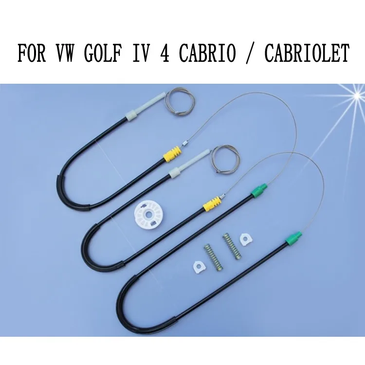 

FRONT RIGHT SIDE FOR VW GOLF MK4 4 IV CABRIO / CABRIOLET CONVERTIBLE WINDOW REGULATOR REPAIR KIT 1998 - 2002