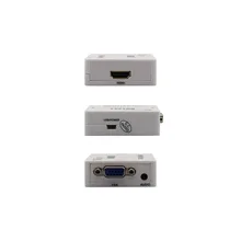Mini VGA to HDMI Converter With Audio VGA2HDMI 1080P Adapter Connector For PC Laptop to HDTV Projector with VGA2HDMI Converter