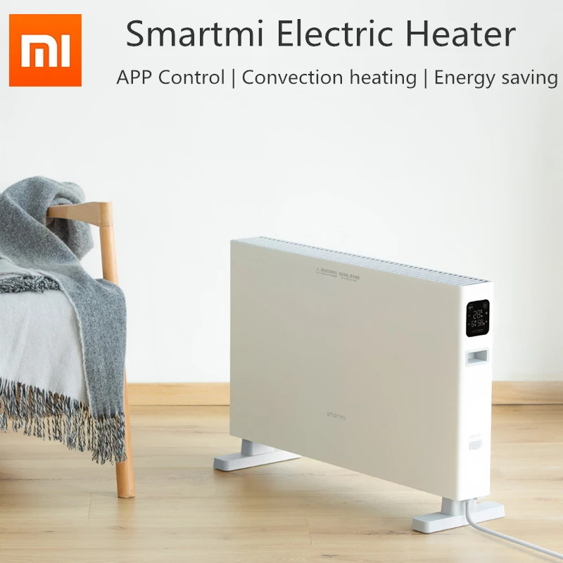 XIAOMI Smartmi Электрический нагреватель быстрый нагреватель для дома ванная комната конвекторный тепловентилятор тихий нагрев умная версия управление приложением