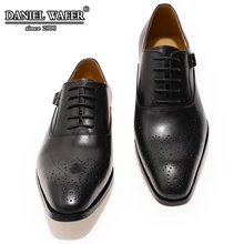 ITALIAN SHOES MEN LEATHER BUCKLE STRAP BUSINESS OFFICE BLACK SHOES LACE UP BROCUE FORMAL POINTED TOE OXFORDS SHOE FASHION DRESS цена ITALIAN SHOES MEN LEATHER BUCKLE STRAP BUSINESS OFFICE BLACK SHOES LACE UP BROCUE FORMAL POINTED TOE OXFORDS SHOE FASHION DRESS цены онлайн